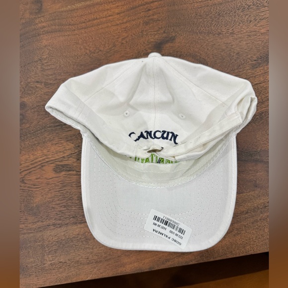 Margaritaville Cream Cap with Palm Logo - Picture 2 of 2